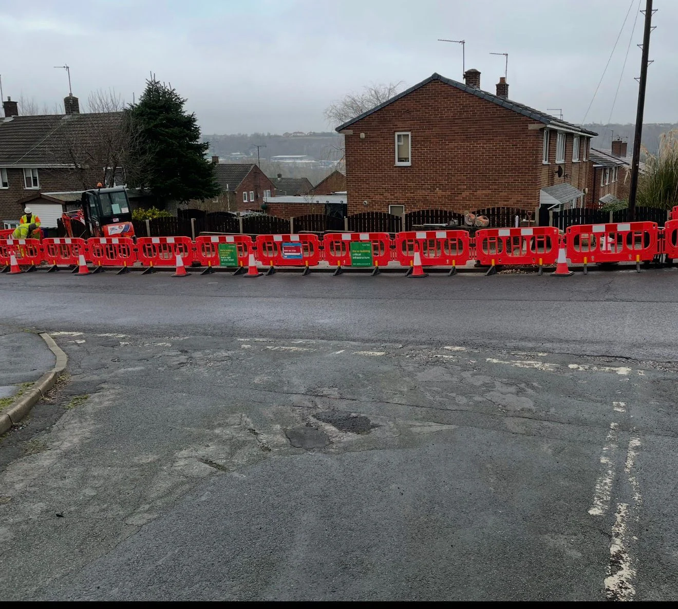 Fibre network installation