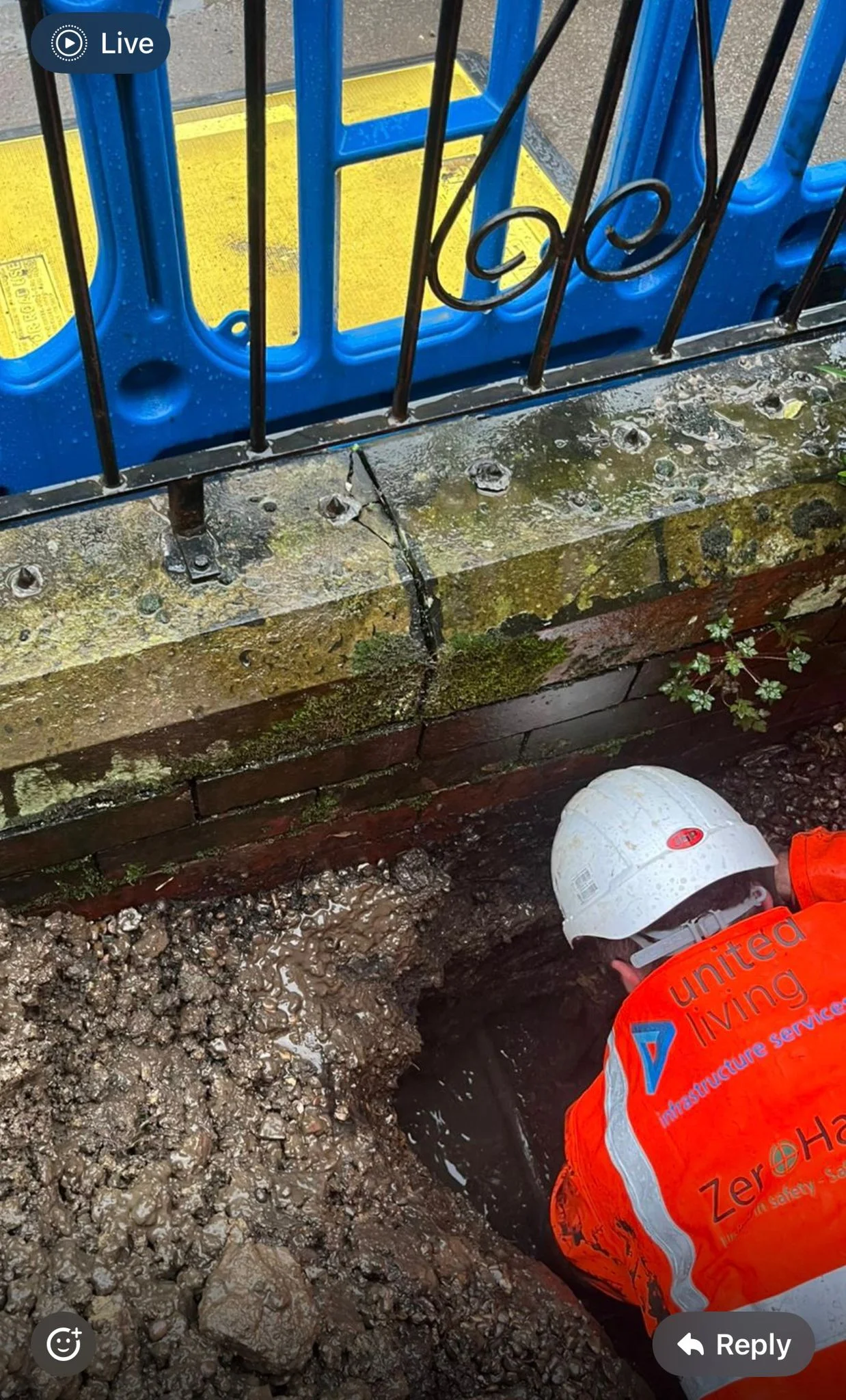 Water infrastructure works